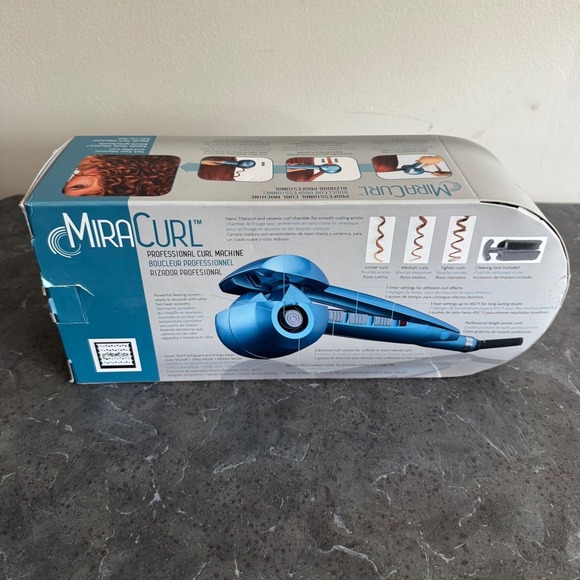 BaBylissPRO MiraCurl Nano Titanium Professional Hair Curler. Open Box. Tested. - Picture 2 of 7